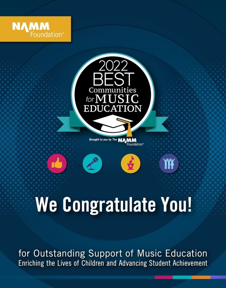 2022 Best of Music Education Flyer