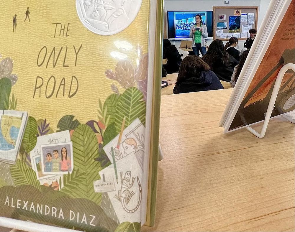 Author, Alexandra Diaz, visits Milagro Middle School