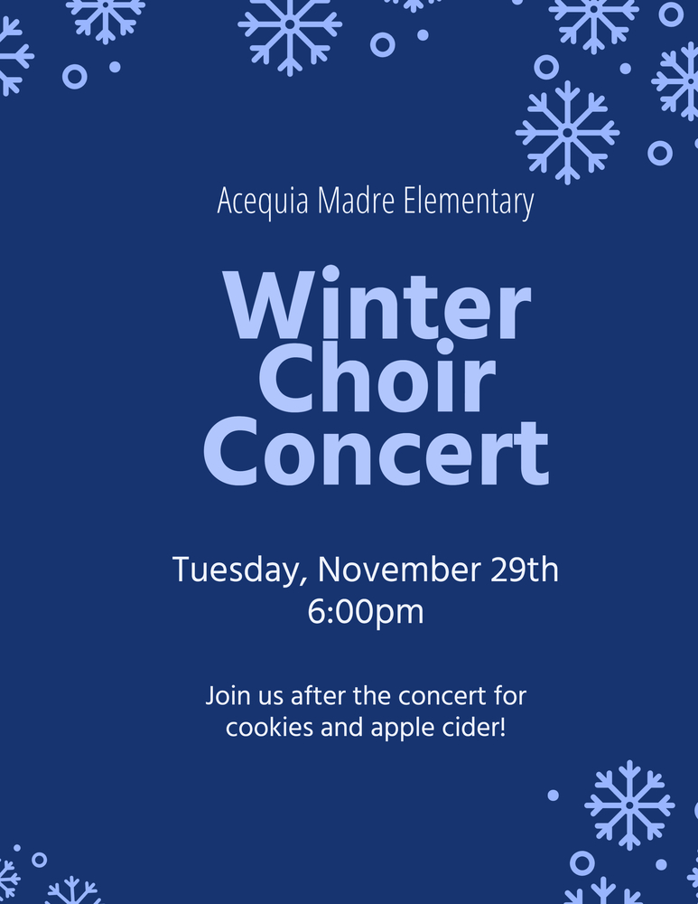 Winter Choir Concert