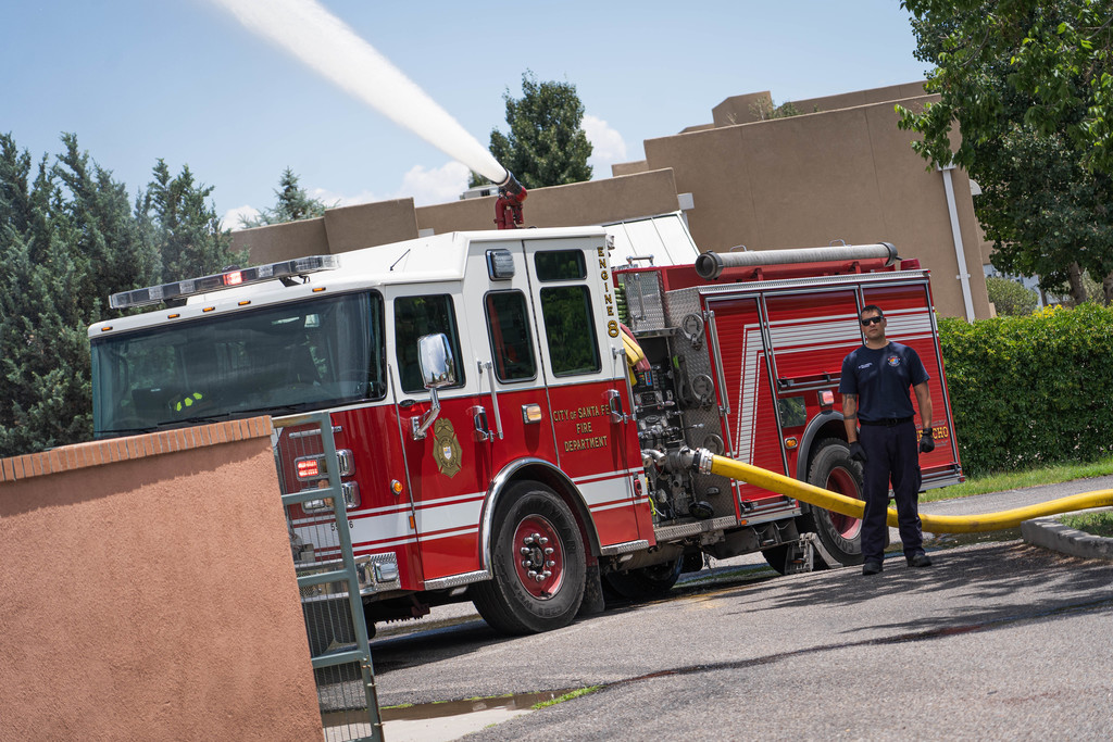 City of Santa Fe Fire Department worker