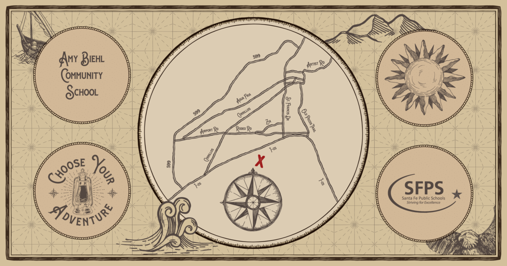 Amy Biehl Community School Choose Your Adventure Map