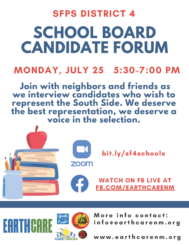 Flyer to discuss upcoming BOE member election.
