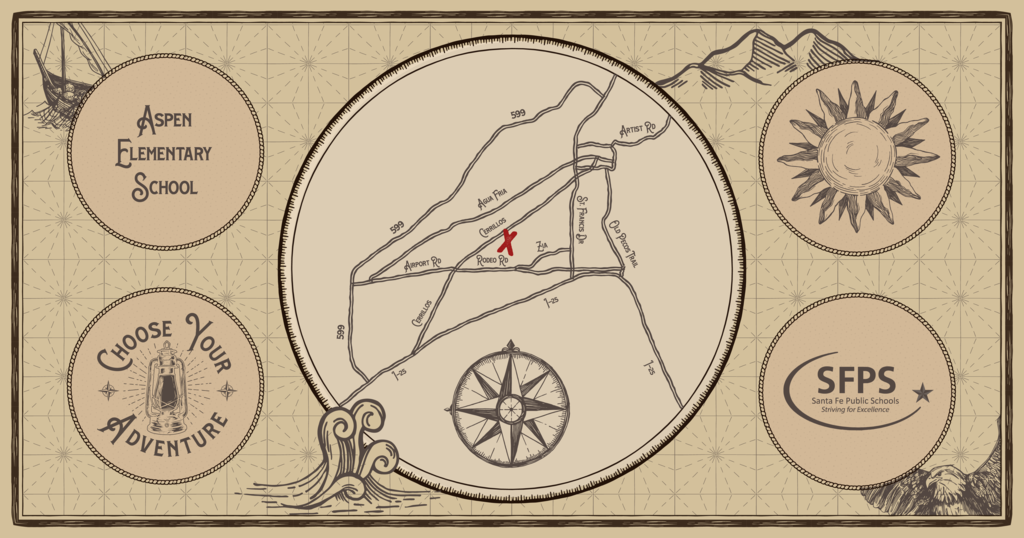 Choose your Adventure - Aspen Community Magnet School  - looks like old map