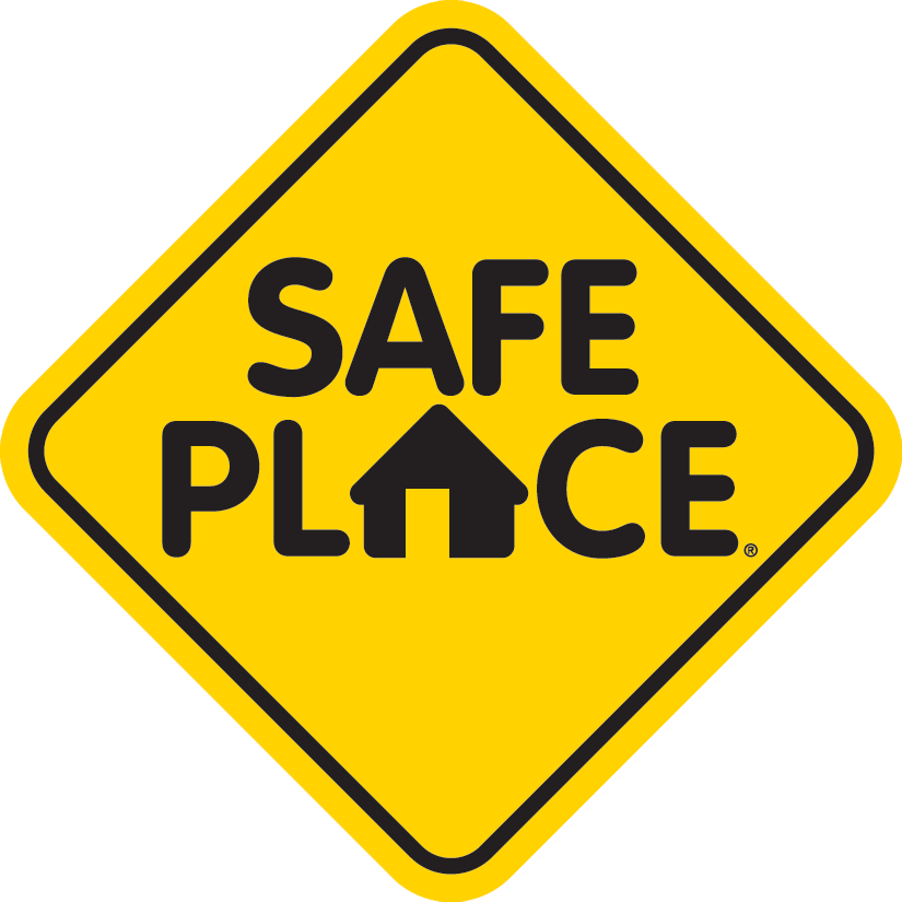 School Sign that says Safe Place