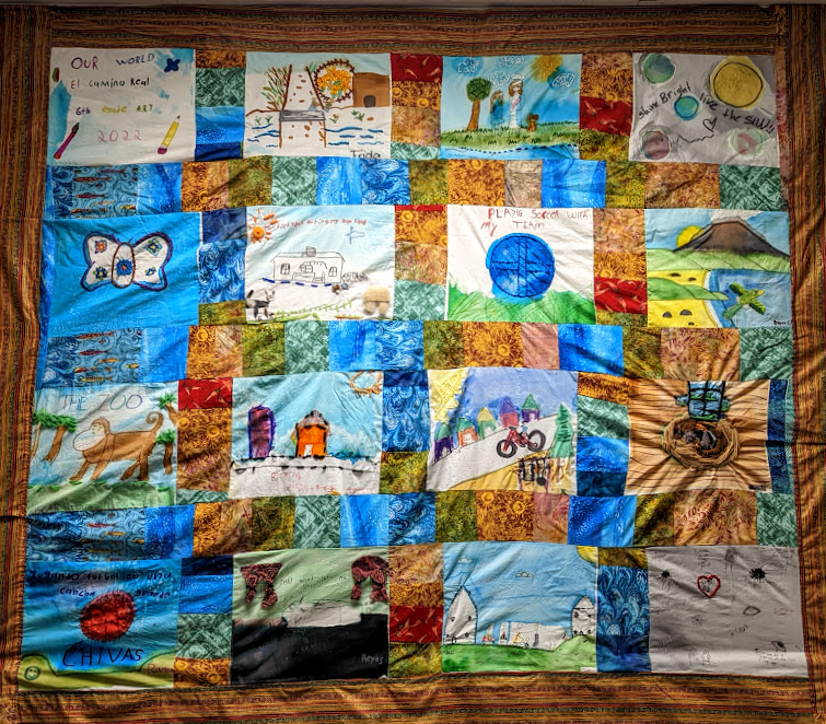 Quilt made by students