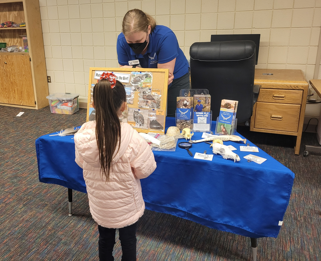 Chaparral Elementary teacher helping student