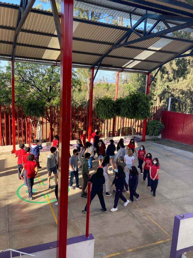 team building with 10th grade