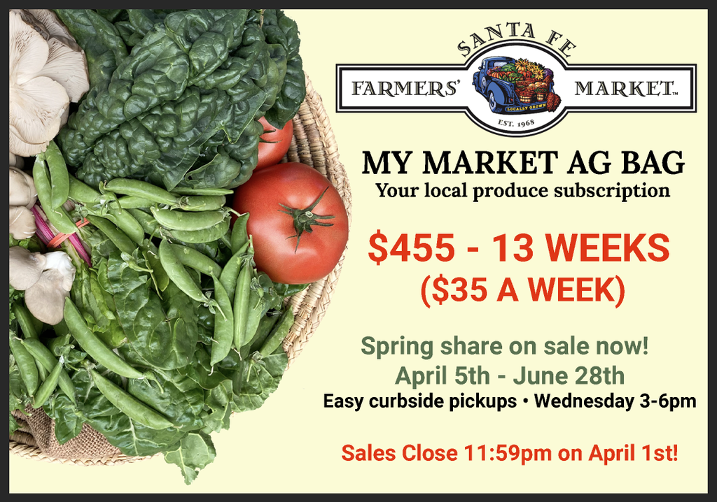 Santa Fe Farmers Market My Market AG Bag $455 - 13 Week ($35 a week)
