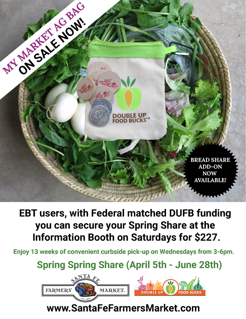 EBT users can secure your Spring Share at the Info Booth on Saturdays for $227